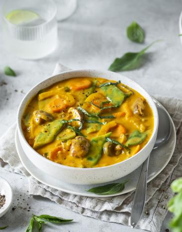 Veganes Gelbes Thai Curry
