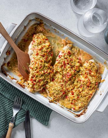 Überbackene Brokkoli-Putenschnitzel