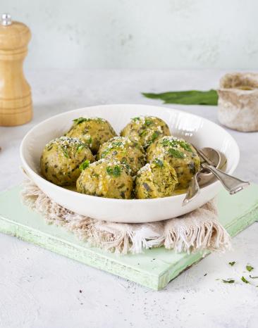 Bärlauchknödel