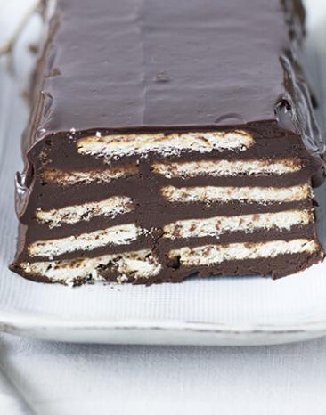 Einfaches Rezept für kalten Hund.