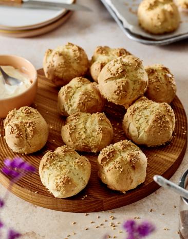 Sesambrötchen
