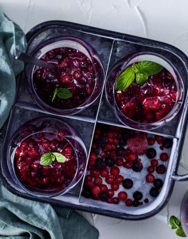 Einfaches Beeren-Kompott