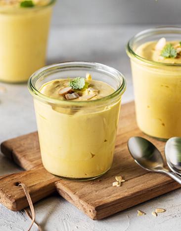 Sonnige Mangocreme