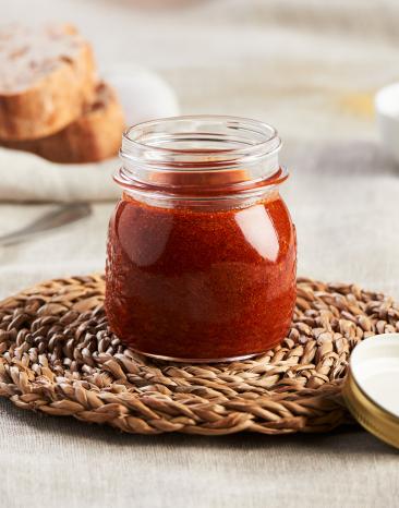 Mojo Picon in einem Schraubglas.