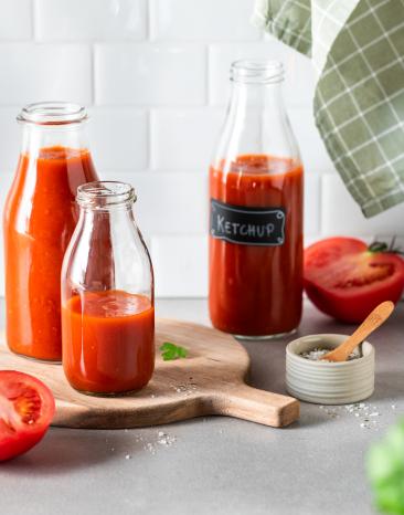 Tomatenketchup selber machen.