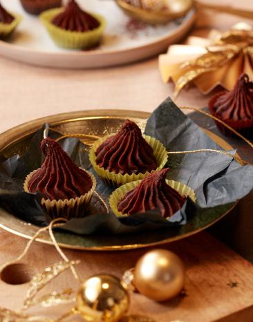 Einfach Schokotrüffel mit Orange.