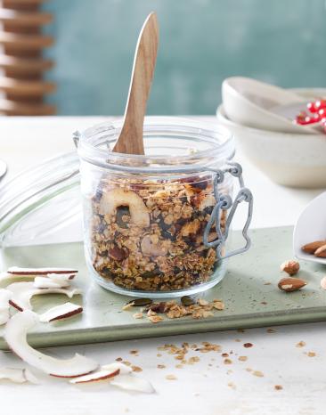 Schnelles Granola selber machen.