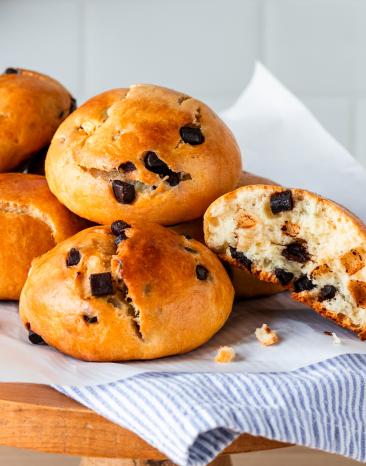 Schoko Quark Brötchen