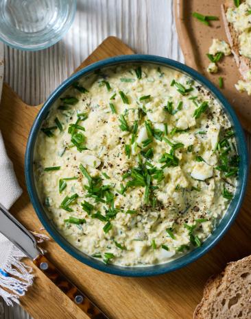 Eiersalat nach DDR-Rezept