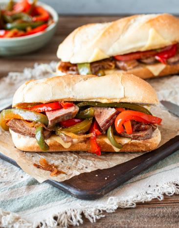 Philly Cheesesteak Sandwich