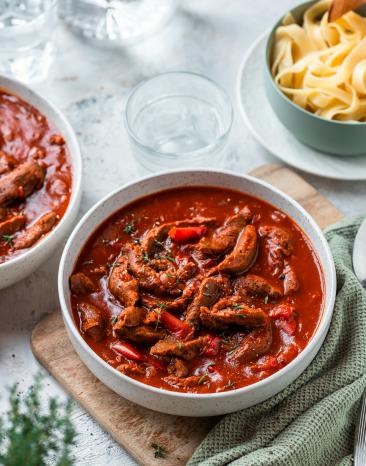 Veganes Gulasch