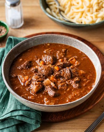 Hirschgulasch