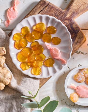 Ingwer-Honig-Bonbons