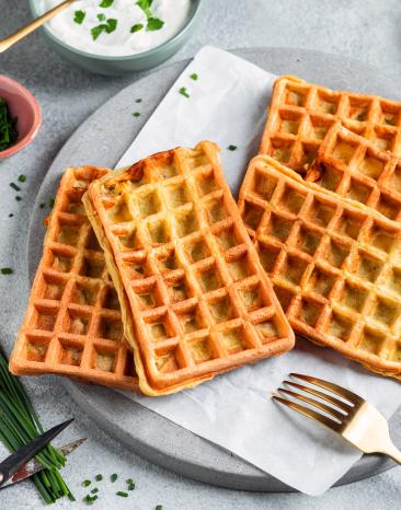 Kartoffelwaffeln