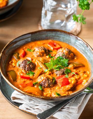 Hackbällchen Mexicana