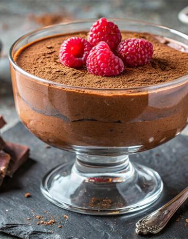 Veganes Ruck-Zuck Schoko-Dessert