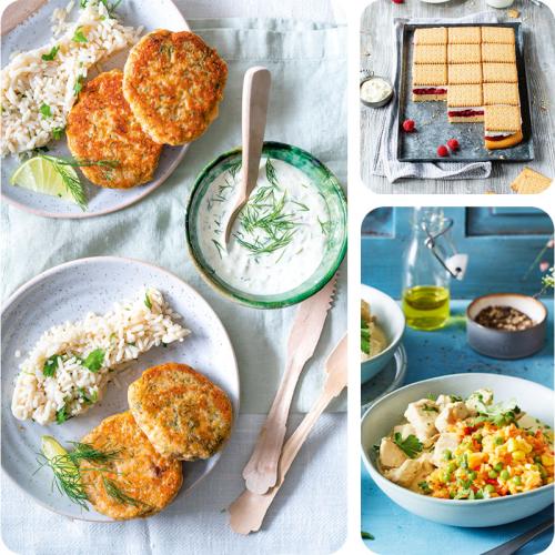 Leckere bunte Rezepte für die ganze Familie. 