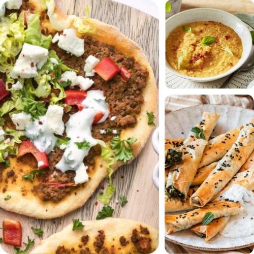 Lahmacun, Börek und türkische Linsensuppe