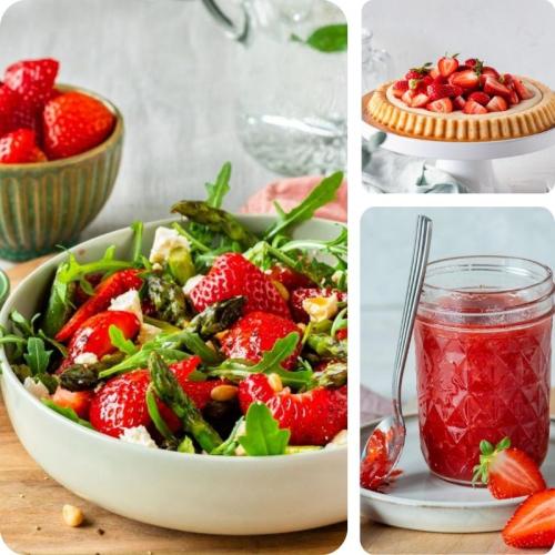 Erdbeer Rezepte in herzhaft und süß