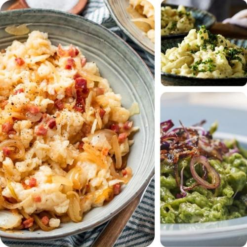 Drei Spätzle Gerichte aus dem Cookit
